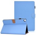 thumbnail image 1 of Allytech Galaxy Tab A8 10.5" Case X200, Premium PU Leather Flip Folio Smart Cover Auto Sleep Wake Full Protection Kickstand Shockproof Case Cover for Samsung Galaxy Tab A8 10.5" X200 X205 - Blue, 1 of 6