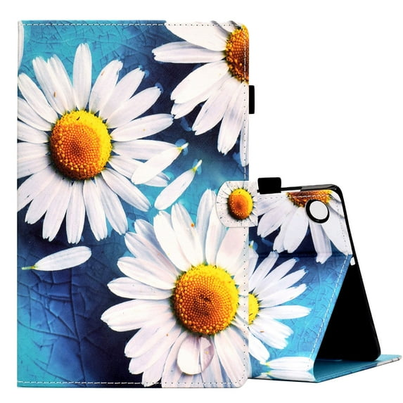 Allytech Galaxy Tab A8 Case 10.5" T220 T225, Slim Flip Folio Multi Angle Stand Cover Auto Sleep Wake Shockproof Protection Anti-scratch Case for Samsung Galaxy Tab A8 10.5" 2022 - Sunflower
