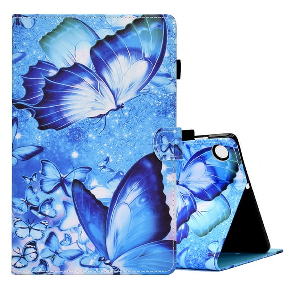 Allytech Galaxy Tab A8 Case 10.5" T220 T225, Slim Flip Folio Multi Angle Stand Cover Auto Sleep Wake Shockproof Protection Anti-scratch Case for Samsung Galaxy Tab A8 10.5" 2022 - Butterfly