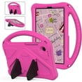thumbnail image 1 of Allytech Galaxy Tab A9 8.7" Case SM-X110 X115 X116 2023 Model, Kids Friendly Shockproof Soft Rubber EVA Lightweight Kickstand Handle Rugged Kids Case for Galaxy Tab A9 8.7" - Rose, 1 of 6