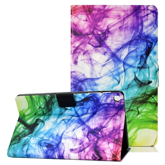 Allytech Galaxy Tab S5e 10.5" Case 2019, T720 T725 Case, PU Leather Slim Fit Colorful Pattern Smart Cover Auto Sleep Wake Folio Stand Flip TPU Back Cover for Samsung Galaxy Tab S5e 10.5,Purple Mist