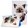 thumbnail image 1 of Allytech Galaxy Tab S5e 10.5 Case 2019 T720 T725 T727 Tablet Cover, Cat Slim Kickstand Sleeve with Pencil Holder Auto Sleep/Wake Sleeve Card Slot Case for Samsung Galaxy Tab S5e 10.5 Inch,Cat, 1 of 8