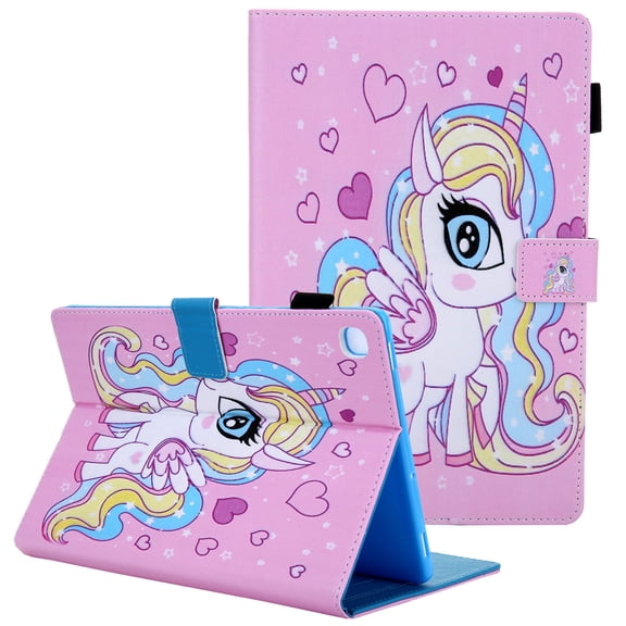 Allytech Galaxy Tab S5e 10.5 Case for Girls, Slim Fit Auto Sleep Wake Folio Flip Kickstand Corner Protective Smart Shell Anti-Scratch Wallet Cover for Samsung Galaxy Tab S5e 10.5,Unicorn