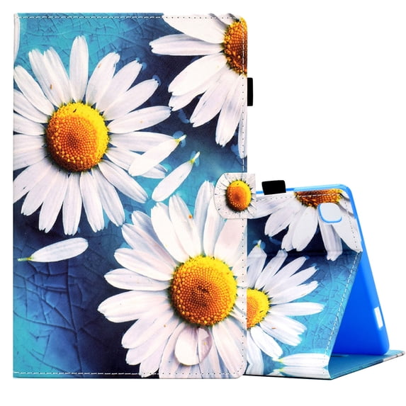 Allytech Galaxy Tab S6 Lite Case 8.4" SM-P610, Slim Flip Folio Multi Angle Stand Cover Shockproof Protection Anti-scratch Case for Samsung Galaxy Tab S6 Lite 10.4" P610 P615 2020 Model- Sunflower