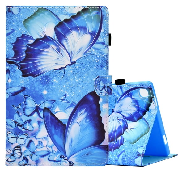 Allytech Galaxy Tab S6 Lite Case 8.4" SM-P610, Slim Flip Folio Multi Angle Stand Cover Shockproof Protection Anti-scratch Case for Samsung Galaxy Tab S6 Lite 10.4" P610 P615 2020 Model- Butterfly