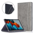 thumbnail image 1 of Allytech Galaxy Tab S7 Plus 12.4" 2020 Model SM-T970/T975/T976/T978 with S Pen Holder, Multi-Angle Viewing Stand Cover with Pocket Auto with Sleep Wake for Samsung Galaxy Tab S7 Plus 12.4", Gray, 1 of 12