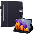 thumbnail image 1 of Allytech Galaxy Tab S8 2022 Case, Galaxy Tab S7 2020 Case Model SM-X700 X706 T870 T875 T878, Slim Flip Cover Auto Sleep Wake Multi Angle Stand Case Cover for Samsung Galaxy Tab S8/S7 11-Inch - Black, 1 of 1