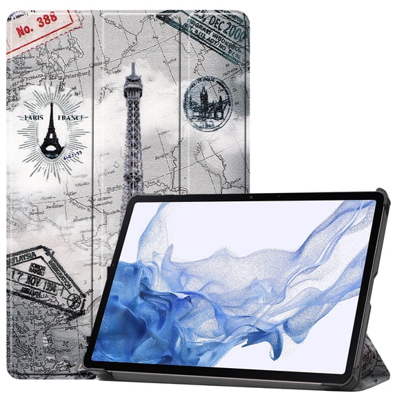 Allytech Galaxy Tab S8 2022 / Tab S7 2020 11 Inch Case (SM-X700/706/T870/T875), Slim Soft TPU Smart Stand Shockproof Back Cover Auto Wake/Sleep Cover for Galaxy Tab S8 S7 11" - Tower