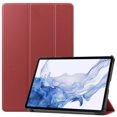 thumbnail image 1 of Allytech Galaxy Tab S8 2022 / Tab S7 2020 11 Inch Case (SM-X700/706/T870/T875), Slim Soft TPU Smart Stand Shockproof Back Cover Auto Wake/Sleep Cover for Galaxy Tab S8 S7 11" - Winered, 1 of 7