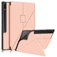 thumbnail image 1 of Allytech Galaxy Tab S8 Ultra Case 14.6-inch SM-X900 X906,Ultra Slim Flip Folding Stand Auto Sleep Wake Smart Cover Shockproof Durable PU Leather Case for Samsung Galaxy Tab S8 Ultra 14.6" - Rosegold, 1 of 9