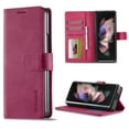 thumbnail image 1 of Allytech Galaxy Z Flip 3 Case, Z Flip 5G Wallet Case, PU Leather Cards Holder Kickstand Shockproof Protection Wallet Case Cover for Samsung Galaxy Z Flip 3 5G Phone 2021 Released, Rose, 1 of 1