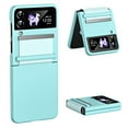thumbnail image 1 of Allytech for Galaxy Z Flip 3 Case with Hinge Protection, Ultra Thin Shockproof Anti-Drop Heavy Duty Semi-Auto Hard PC Back Protective Case for Samsung Z Flip3 5G 2021, Green, 1 of 8