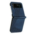 thumbnail image 1 of Allytech Galaxy Z Flip 4 Case with Credit Card Slots, Anti-Scratch PU Leather & PC Shockproof Folio Flip Case for Samsung Galaxy Z Flip 4 2022, Blue, 1 of 5