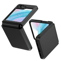 Allytech Galaxy Z Flip 5 5G Case, 2023 Upgrade Rugged Military Grade Protection Shockproof Hinge Protection Anti-Scratch Bumper Phone Case Cover for Samsung Galaxy Z Flip 5 - Black