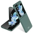 thumbnail image 1 of Allytech Galaxy Z Flip 5 Case, Folding Case PC Anti-Scratch Shockproof Protective Back Cover Slim Shell Case for Samsung Galaxy Z Flip5 - Darkgreen, 1 of 7