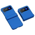 thumbnail image 1 of Allytech Galaxy Z Flip3 Case, Solid Color Matte Design Shockproof Slim Fit Shell Protective Phone Case Cover for Samsung Galaxy Z Flip 3 5G - Blue, 1 of 8