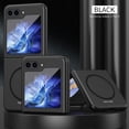 thumbnail image 1 of Allytech Galaxy Z Flip5 Case with Screen Protector, Z Flip5 Cover, Ultra Slim Fit Lightweight Shockproof Drop Protection Phone Case for Samsung Galaxy Z Flip 5 - Black, 1 of 6
