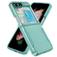 thumbnail image 1 of Allytech Galaxy Z Flip5 Case, Z Flip5 Cover, Military Grade Protection Hybrid Anti-Scratch Bumper Phone Case for Samsung Galaxy Z Flip5 5G - Green, 1 of 8