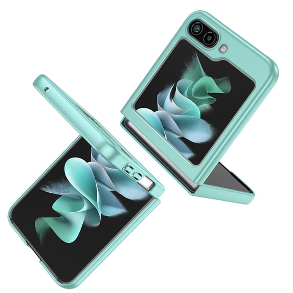 Allytech Galaxy Z Flip6 Case, Slim Fit Anti-Scratch Lightweight Protective Shockproof Back Cover Phone Case for Samsung Galaxy Z Flip6 - Skyblue