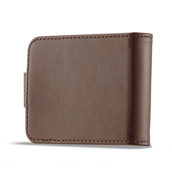 Allytech Galaxy Z Fold 3 Case, Z Fold 5G Wallet Case, PU Leather Cards Holder Kickstand Shockproof Protection Wallet Case Cover for Samsung Galaxy Z Fold 3 5G Phone 2021 Released, Brown