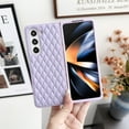 thumbnail image 1 of Allytech Galaxy Z Fold 4 Case, Luxury PU Leather Back Cover Shockproof Anti-Scratch Slim Fit Lightweight Phone Case for Samsung Galaxy Z Fold 4 - Purple, 1 of 6