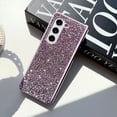 thumbnail image 1 of Allytech for Galaxy Z Fold 5 Case Glitter, Bling Rhinestone Slim Fit Shell Shockproof Bumper Anti-Scratch TPU Rugged Phone Case Cover for Samsung Galaxy Z Fold 5 - Purple, 1 of 5