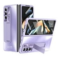 thumbnail image 1 of Allytech Galaxy Z Fold3 Case with Build-in Screen Protector, Stand Full Body Protective Bumper Anti-Scratch Camera Lens Protector Phone Case for Samsung Galaxy Z Fold3 - Purple, 1 of 7