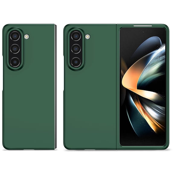 Allytech Galaxy Z Fold4 Case, Samsung Z Fold4 Cover, Ultra Slim Fit Shockproof Lightweight Anti-Scratch Protective Phone Case for Samsung Galaxy Z Fold 4 5G - Darkgreen