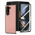 thumbnail image 1 of Allytech Galaxy Z Fold5 Case with Build-in Screen Protector, Z Fold5 Cover, Full Body Protection Shockproof Anti-Scratch Phone Case for Samsung Galaxy Z Fold 5 5G - Pink, 1 of 10