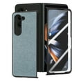 thumbnail image 1 of Allytech Galaxy Z Fold5 Case with Build-in Screen Protector, Z Fold5 Cover, Full Body Protection Shockproof Anti-Scratch Phone Case for Samsung Galaxy Z Fold 5 5G - Cyan, 1 of 10