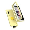 thumbnail image 1 of Allytech Galaxy Z Fold5 Case with Ring Holder,Z Fold 5 Cover,Build-in Screen Protector Full Body Shockproof Solid Color Design Anti-Scratch Phone Case for Samsung Galaxy Z Fold5 - Yellow, 1 of 1