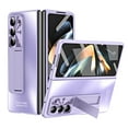 thumbnail image 1 of Allytech Galaxy Z Fold6 Case with Build-in Screen Protector, Stand Full Body Protective Bumper Anti-Scratch Camera Lens Protector Phone Case for Samsung Galaxy Z Fold6 - Purple, 1 of 7