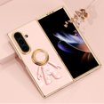 thumbnail image 1 of Allytech Galaxy Z Fold7 Case, Samsung Z Fold7 Cover, Spaceman Design Kickstand Shockproof Slim Fit Lightweight Anti-Scratch Protective Phone Case for Samsung Galaxy Z Fold7 - Lightpink, 1 of 12