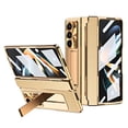 thumbnail image 1 of Allytech Galaxy Z Fold7 Case with Screen Protector, Kickstand Rugged Protective Shockproof Anti-Scratch Hinge Protection Phone Case for Samsung Galaxy Z Fold 7 - Gold+Gold, 1 of 8