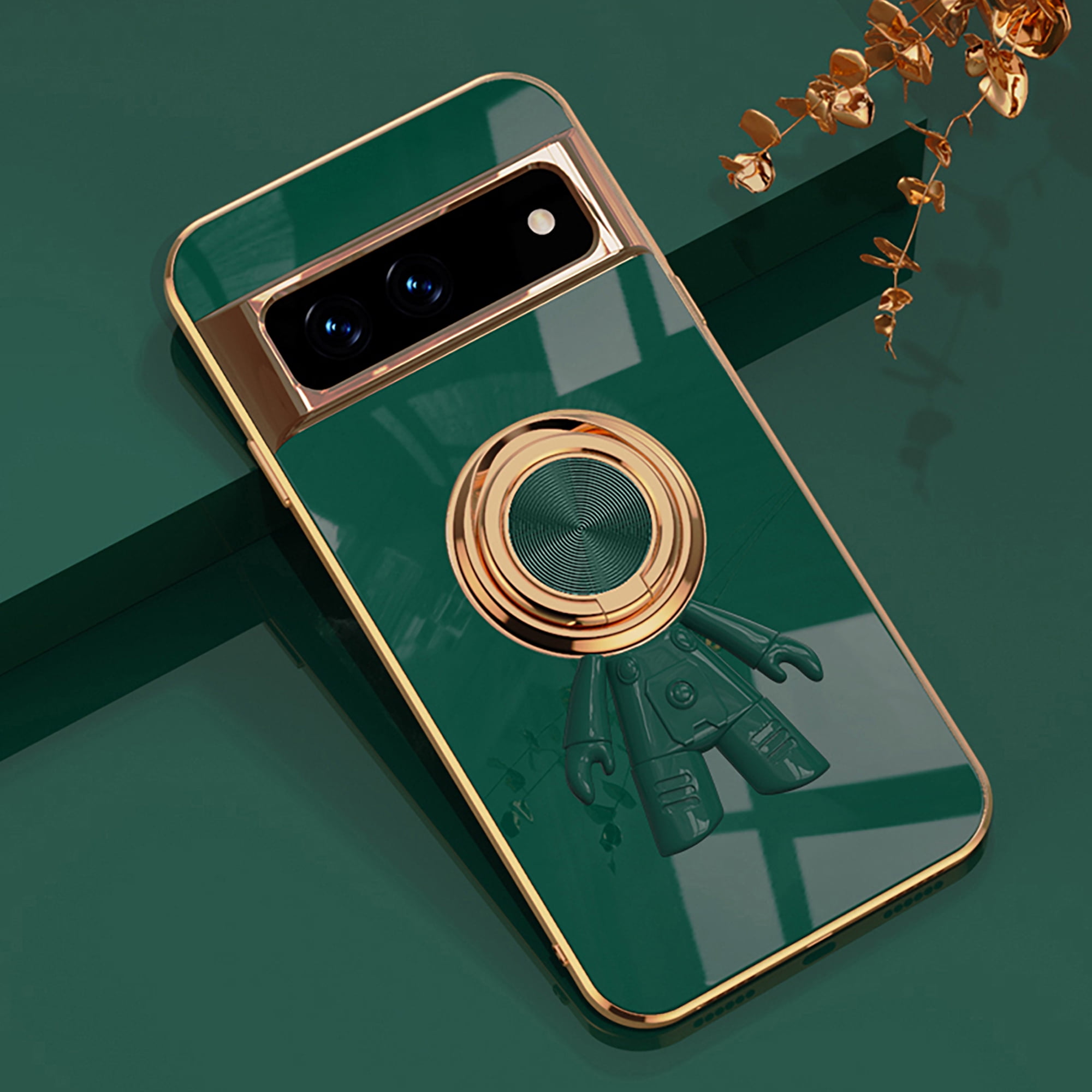 Allytech for Google Pixel 6A Case [Not fit Google Pixel 6], Slim Fit  Protective Cover with Ring Holder Kickstand Fit Magnetic Car Mount Feature  Case ...