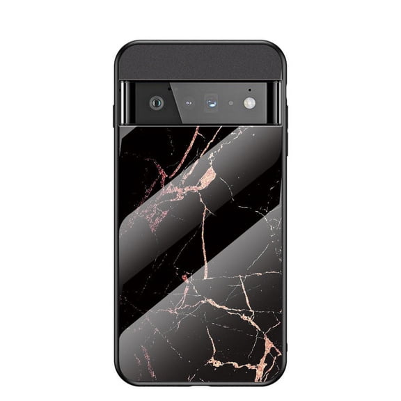 Allytech Google Pixel 7 2022 Case, Marble Series Tempered Glass Back Cover Shockproof Drop Protective Anti-scratch TPU Edge Back Cover Case for Google Pixel 7 2022 Released