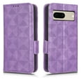 thumbnail image 1 of Allytech for Google Pixel 7 Case Cover, PU Leather Folio Flip Stand Wrist Strap Card Holder Wallet Shockproof Magnetic Women Men Protective Case Cover for Google Pixel 7 5G 2022 Release, Purple, 1 of 7