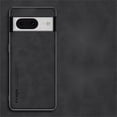 thumbnail image 1 of Allytech Google Pixel 7 Case, Ultra Slim Lightweight Luxury PU Leather Skin-Friendly Case, Shockproof Dustproof Anti-Fingerprint Screen Lens Protection Cover for Google Pixel 7 - Black, 1 of 7