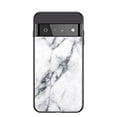 thumbnail image 1 of Allytech Google Pixel 7 Pro 2022 Case, Marble Series Tempered Glass Back Cover Shockproof Drop Protective Anti-scratch TPU Edge Back Cover Case for Google Pixel 7 Pro 2022 Released, 1 of 1