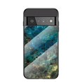 thumbnail image 1 of Allytech Google Pixel 7 Pro 2022 Case, Marble Series Tempered Glass Back Cover Shockproof Drop Protective Anti-scratch TPU Edge Back Cover Case for Google Pixel 7 Pro 2022 Released, 1 of 1