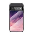 thumbnail image 1 of Allytech Google Pixel 7 Pro Case 2022 Released, Tempered Glass Back Cover Side with TPU Galaxy Pattern Stylish Design Shockproof Anti-scratch Bumper Case Cover for Google Pixel 7 Pro 2022, 1 of 4