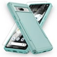 thumbnail image 1 of Allytech Google Pixel 7A Case with Screen Protector - Military Grade Protection Shockproof Anti-Scratch Rugged Hybird Case Cover for Goolge Pixel 7A 6.1" - Mint, 1 of 7
