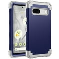 thumbnail image 1 of Allytech Google Pixel 7A Case with Screen Protector - Rugged Hybrid PC Cover Military Grade Protection Shockproof Anti-Scratch Corner Protective Case Cover for Google Pixel 7A 6.1" - Darkblue, 1 of 6