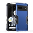 thumbnail image 1 of Allytech Google Pixel 7A Case with Screen Protetor, Hybrid Rugged Protective Back Cover Shockproof Anti-Scratch Slim Fit Shell Case for Google Pixel 7A - Blue, 1 of 6