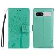 thumbnail image 1 of Allytech Google Pixel 7a Wallet Case, Pixel 7a Case 2023, PU Leather Slim Fit Folio Flip Cards Slots Stand Case Cover for Google Pixel 7a - Green, 1 of 9