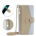 thumbnail image 1 of Allytech for Google Pixel 8 Pro Wallet Case, Zipper Pocket Detachable Shoulder Strap Cards Holders Shockproof Protective Flip Cover Wallet Case for Google Pixel 8 Pro - Blue, 1 of 7