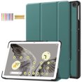 thumbnail image 1 of Allytech Google Pixel Tablet Case 10.95" 2023, Multi Angle Viewing Kickstand Shockproof Ultra Slim Fit Drop Protection Case Cover for Google Pixel Tablet 10.95" - Darkgreen, 1 of 10