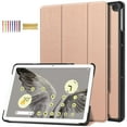 thumbnail image 1 of Allytech Google Pixel Tablet Case 10.95" 2023, Multi Angle Viewing Kickstand Shockproof Ultra Slim Fit Drop Protection Case Cover for Google Pixel Tablet 10.95" - Rosegold, 1 of 10