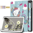 thumbnail image 1 of Allytech Google Pixel Tablet Case 10.95" 2023, Ultra Slim Fit Lightweight Shockproof Multi Angle Viewing Stand Protective Cover Case for Google Pixel Tablet - Unicorn, 1 of 2
