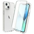 thumbnail image 1 of Allytech Gradient Clear Case for iPhone 14 - Built-in Screen Protector - Hard PC + Flexible TPU Hybrid Shockproof Anti-Scratch Full Body Protection No Yellowing Ultra Slim Case - Clear, 1 of 6
